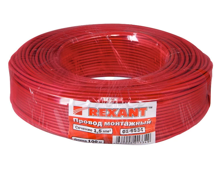 Провод ПГВА 1х0.75 красный