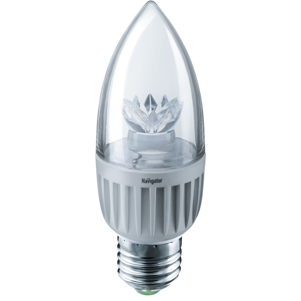Лампа Navigator 71 851 NLL-C37-7-230-4K-E27-CL Лампа Navigator 71 851 NLL-C37-7-230-4K-E27-CL